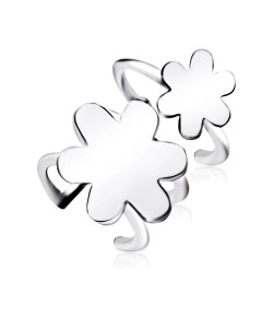 Ear Cuff Couple Flower EC3-05